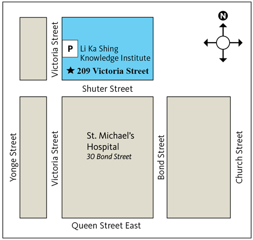 Parking Map for Li Ka Shing Knowledge Institute