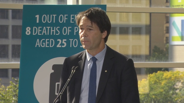 Health Minister Eric Hoskins