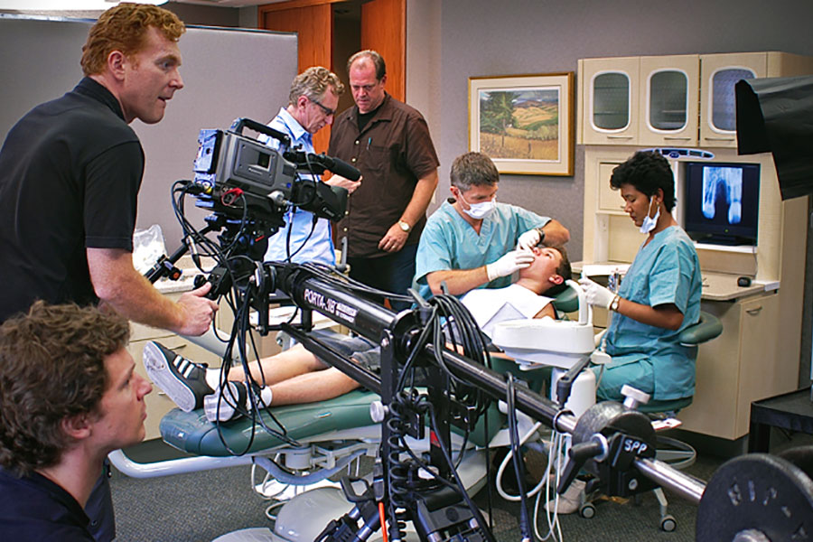 A recorded interprofessional simulation featuring a standardized patient