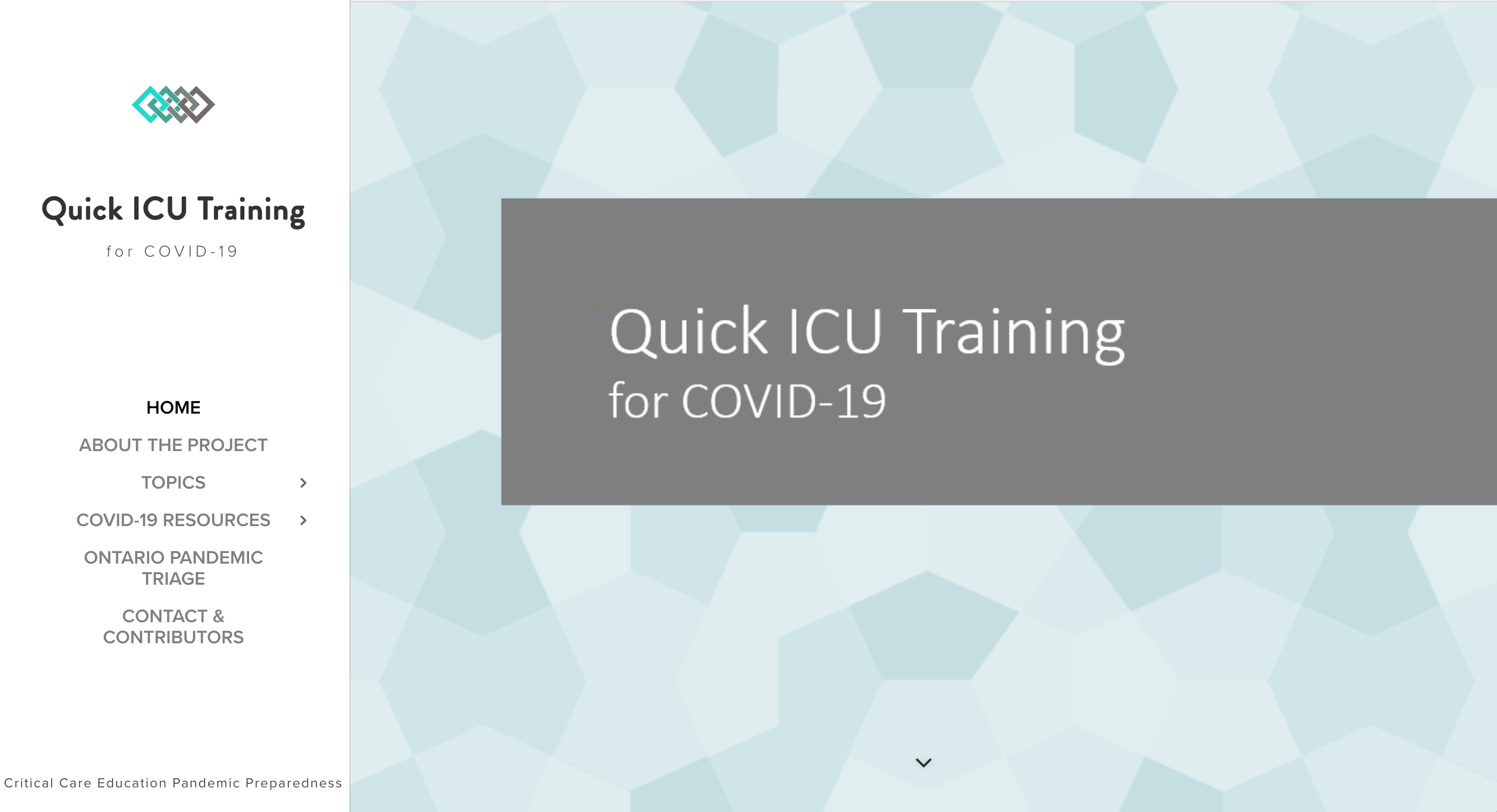 Quick ICU Training